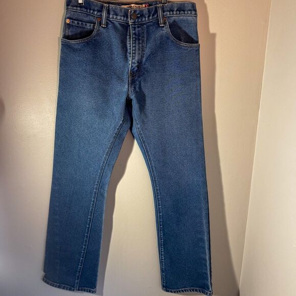 Vintage Y2K Levi's 517 Boot Cut Jeans Light Wash - Picture 1 of 5